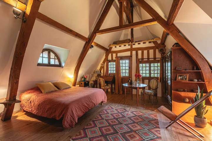 Location de vacances pour 23 personnes, avec jardin à Ablon