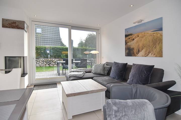 Ferienhaus für 6 Personen, mit Garten und Terrasse sowie Sauna, mit Haustier