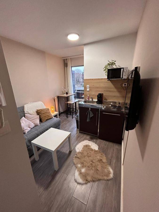 Appartement entier, Cosy studio neuf avec balcon in Laxou, Région de Nancy