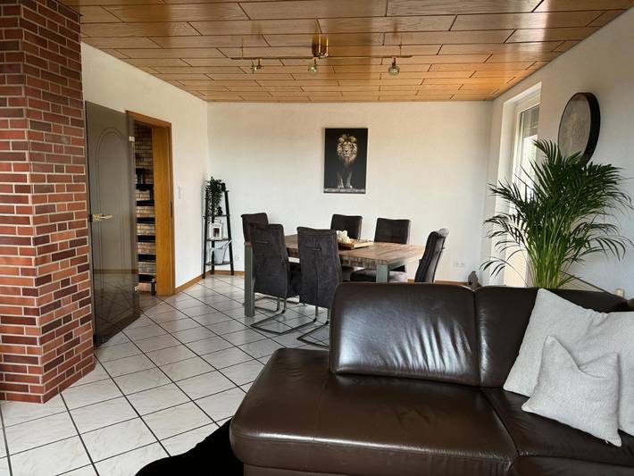 Ferienhaus für 4 Personen, mit Terrasse und Garten sowie Ausblick