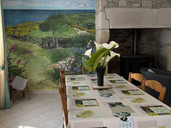 Gîte pour 6 personnes, avec jardin et terrasse à Gréville-Hague - 3