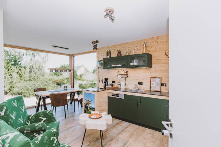 Ferienwohnung für 4 Personen, mit Garten