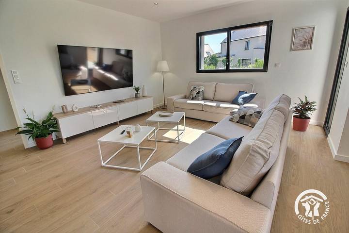 Gîte für 6 Personen, mit Terrasse und Garten sowie Ausblick