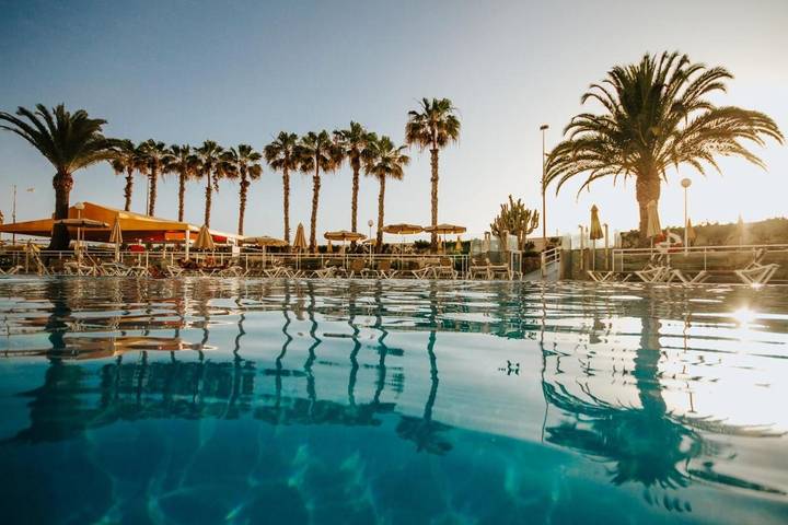 Resort for 2 personer, Balkong og Jacuzzi i tillegg til Terrasse og Hage på Gran Canaria