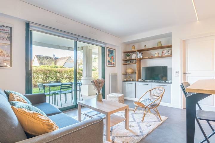 Appartement de vacances pour 4 personnes, avec piscine ainsi que terrasse et jardin - 1