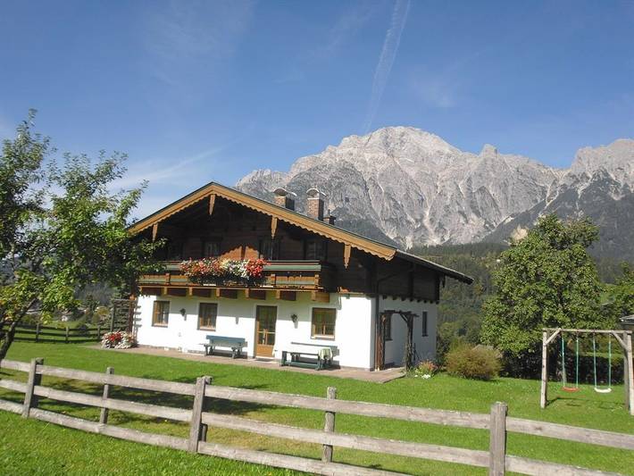 Appartement voor 3 personen, with Balkon and Terras as well as Tuin in Leogang