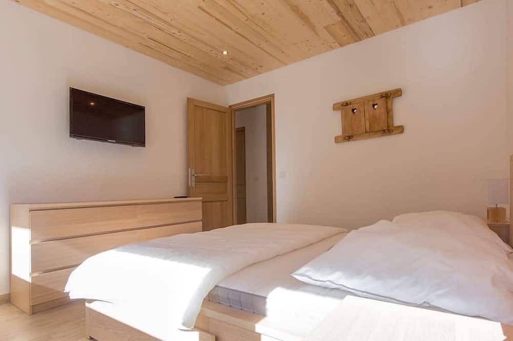 Ganze Wohnung, Apartment-Apartment-Ensuite mit Dusche-Balkon-Appartement 5 avec Balcon in Megève, Pays du Mont-Blanc