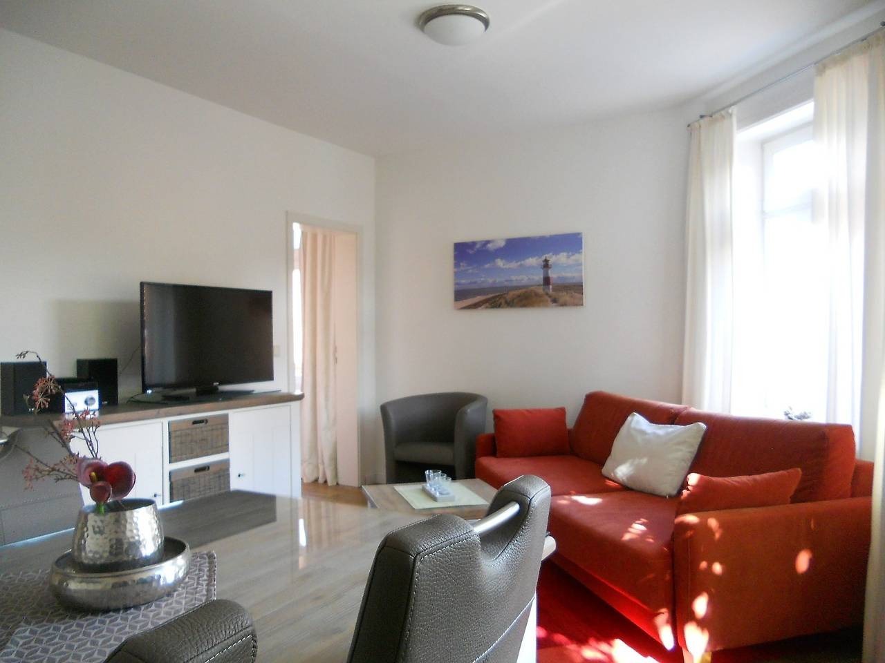 Ganze Ferienwohnung, Galeriehaus Whg. Monet, Badestraße in Wyk auf Föhr (Stadt), Wyk auf Föhr