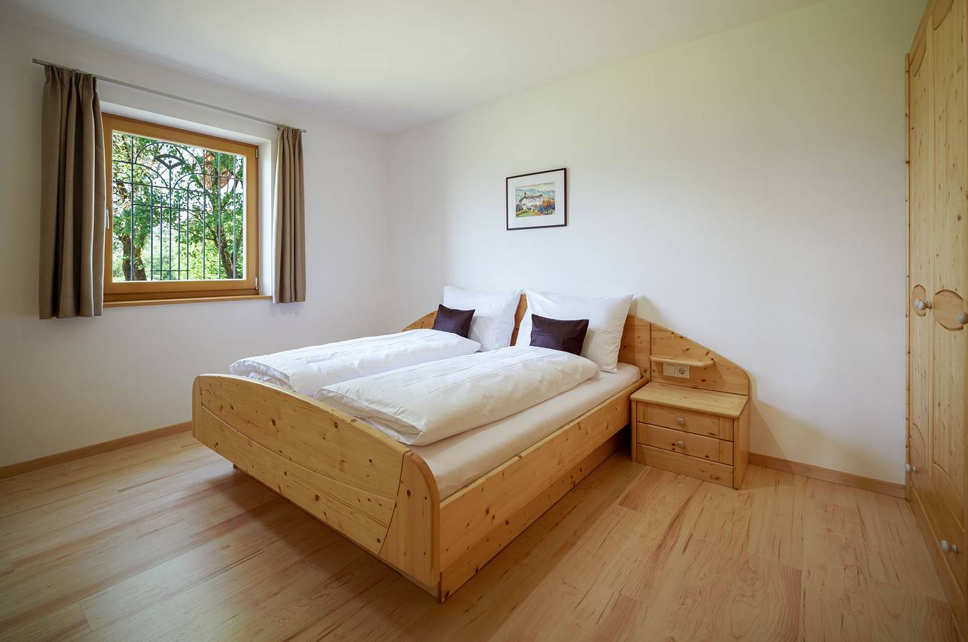 Ganze Wohnung, Ferienwohnung 'Schartnerhof Lavendel' mit Bergblick, privater Terrasse und Wi-Fi in Ums, Völs am Schlern