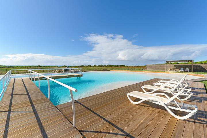 Apartamento para 6 personas, con Jardín en Costa Alentejana