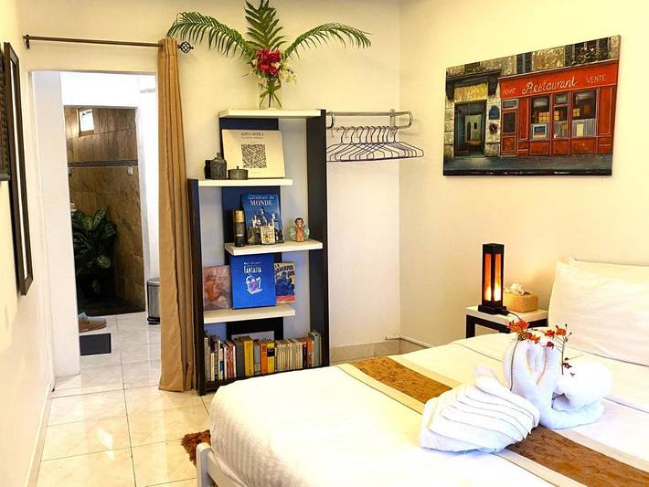 Villa pour 2 personnes, avec jardin ainsi que piscine et vue, animaux acceptés en Thailande - 4