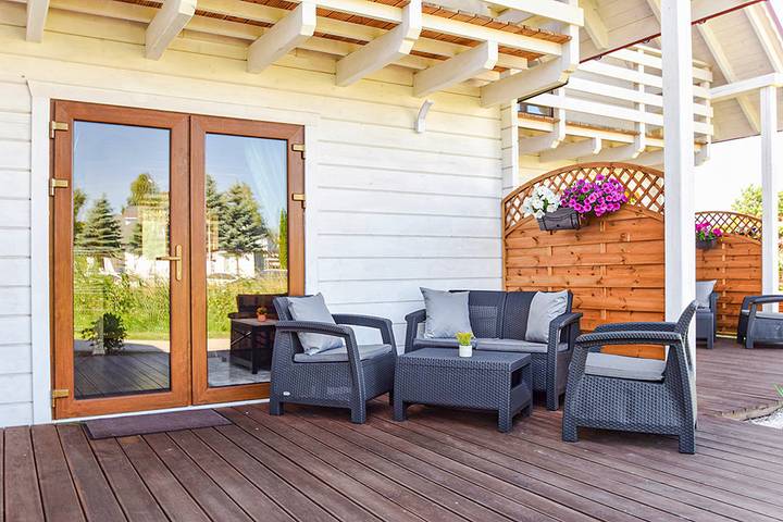 Strandhaus für 6 Personen, mit Garten und Balkon in Polen