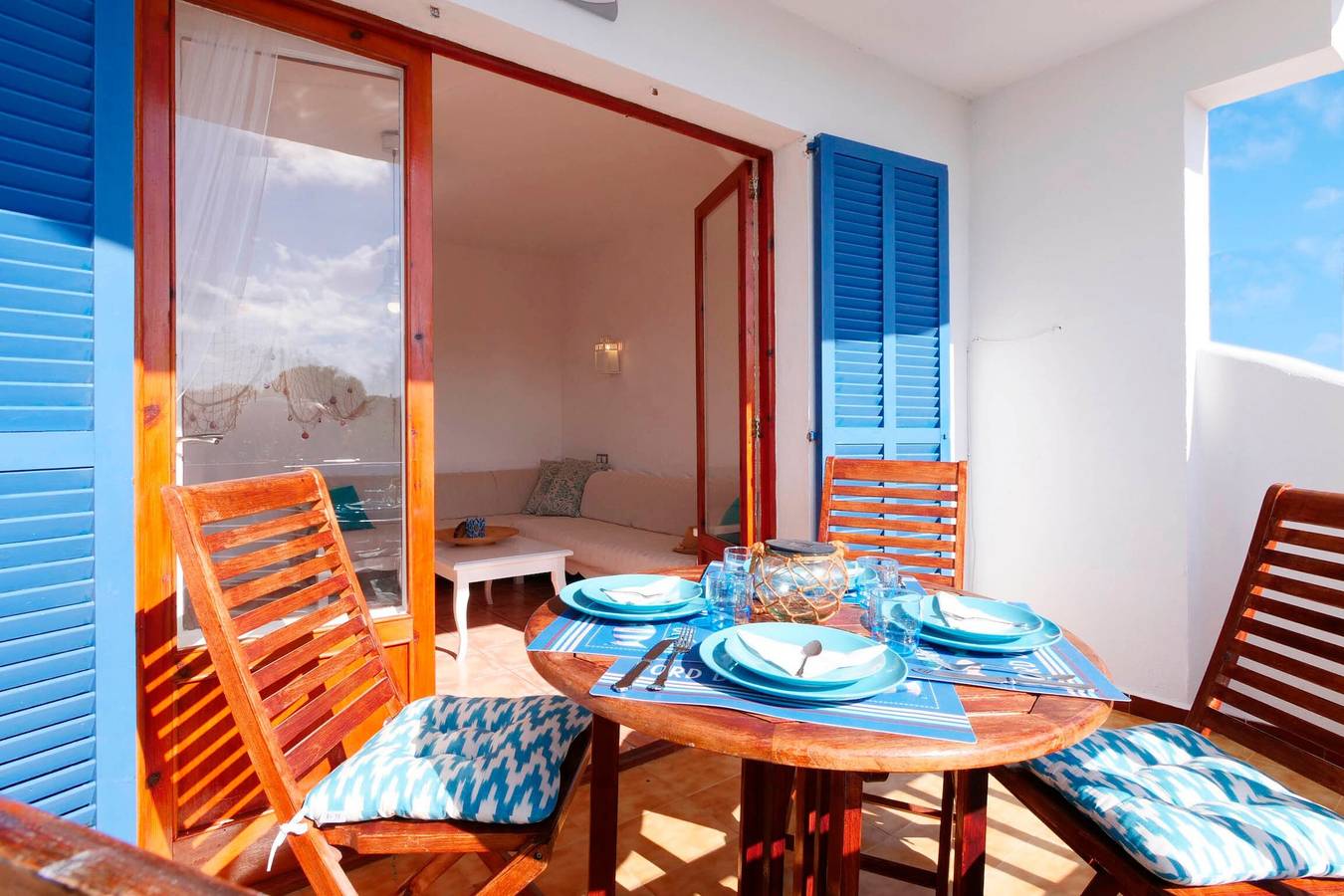 Ganze Wohnung, Ferienwohnung Posidonia in Meeresnähe mit Wlan & Balkon in Platja de Cala Marçal, Felanitx