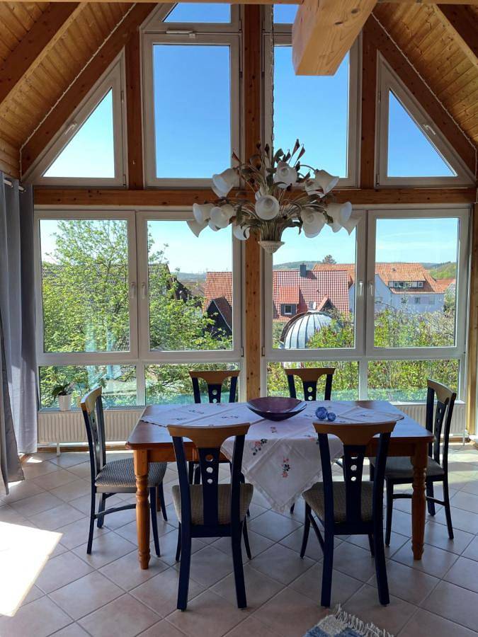 Ferienwohnung für 5 Personen, mit Balkon und Terrasse sowie Ausblick in Bad Gandersheim - 3