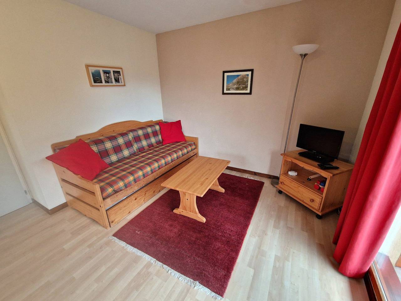 Appartement entier, Appartement 3 pièces, 4/6 pers, balcon, proche pistes à Valfréjus in Valfréjus, Modane