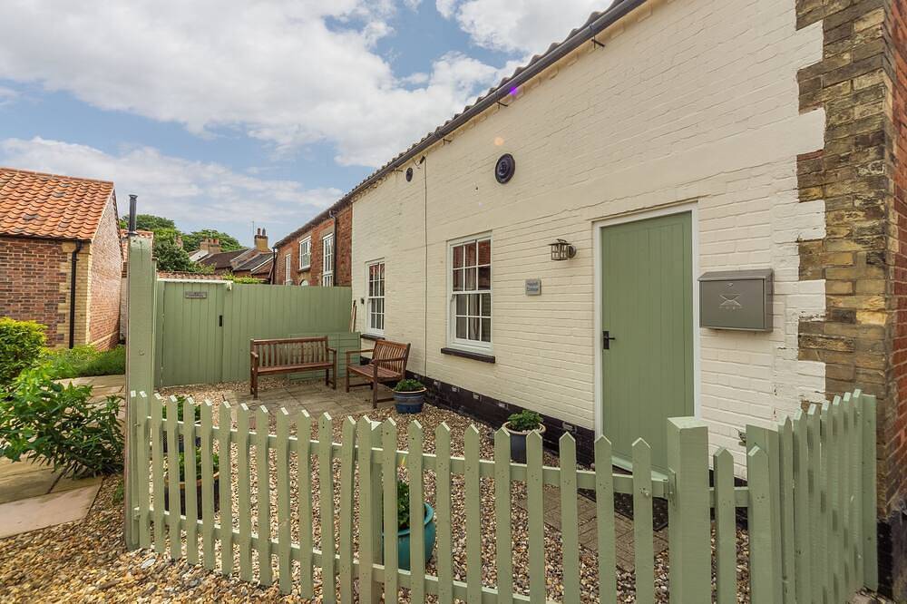 Hayloft Cottage is een perfect toevluchtsoord om op elk moment van het jaar van te genieten. in Wells-next-the-Sea, Norfolk kust