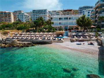 Hôtel pour 3 personnes, avec vue et jardin à Saranda