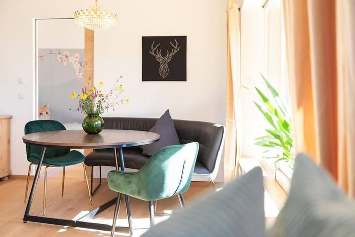 Ferienwohnung für 5 Personen, mit Terrasse und Garten sowie Sauna in Warngau