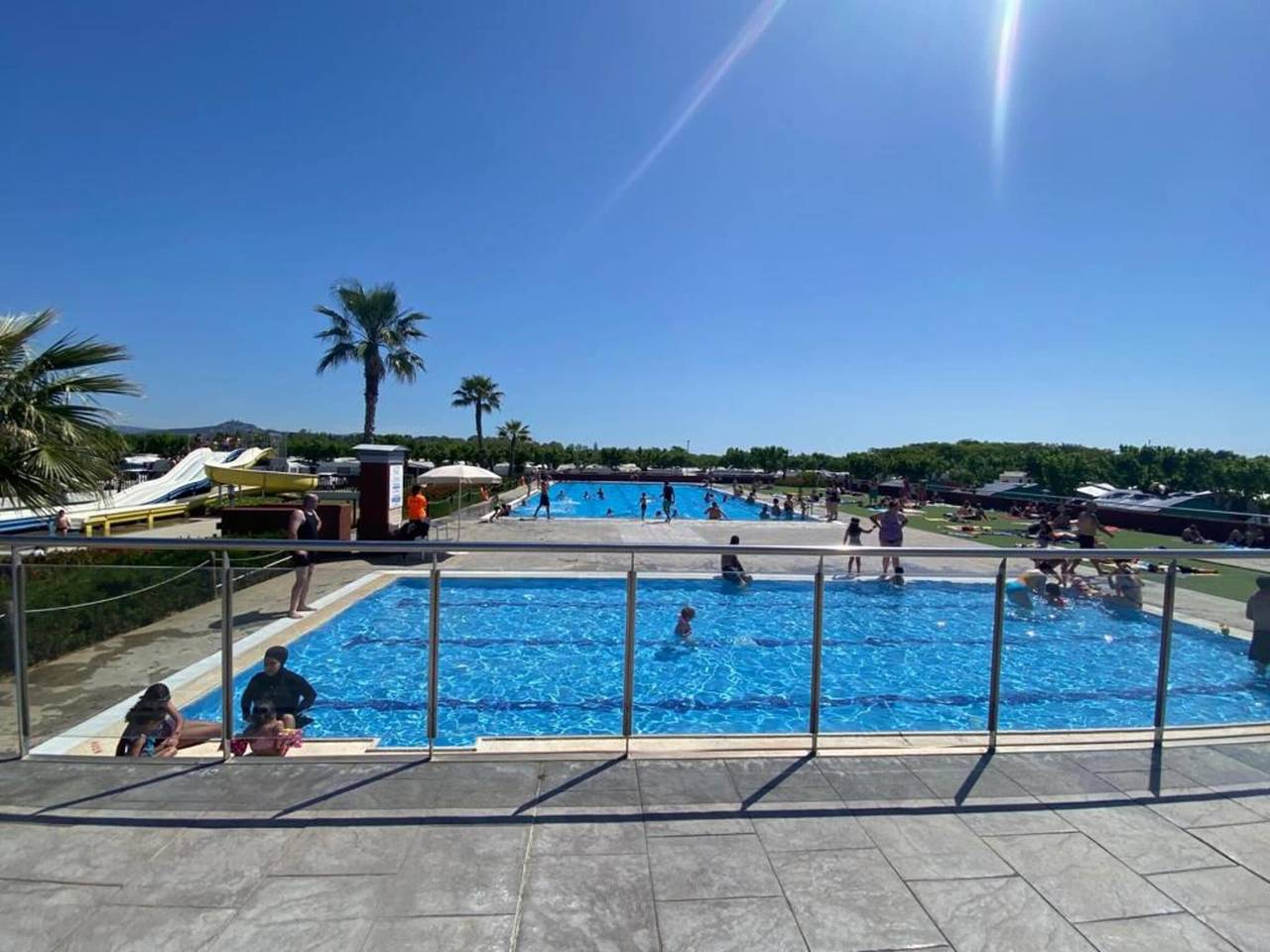 Mobilheim in Malgrat de Mar am Strand in Malgrat de Mar, Costa del Maresme