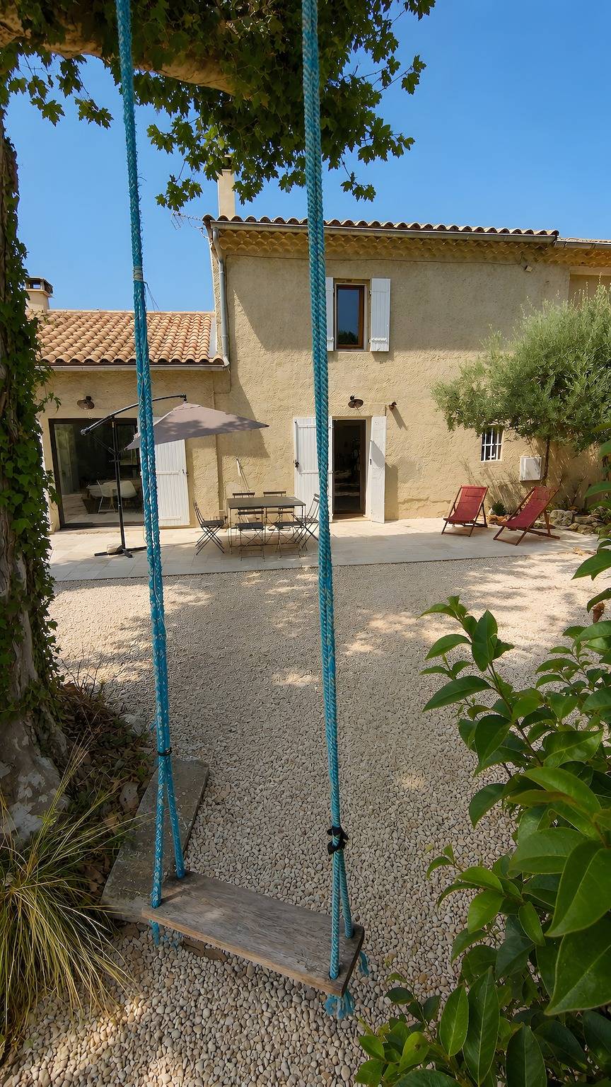 Cottage „Chez Brigîte“ mit privater Terrasse, Wlan und Klimaanlage in Châteaurenard, Arles und Umgebung