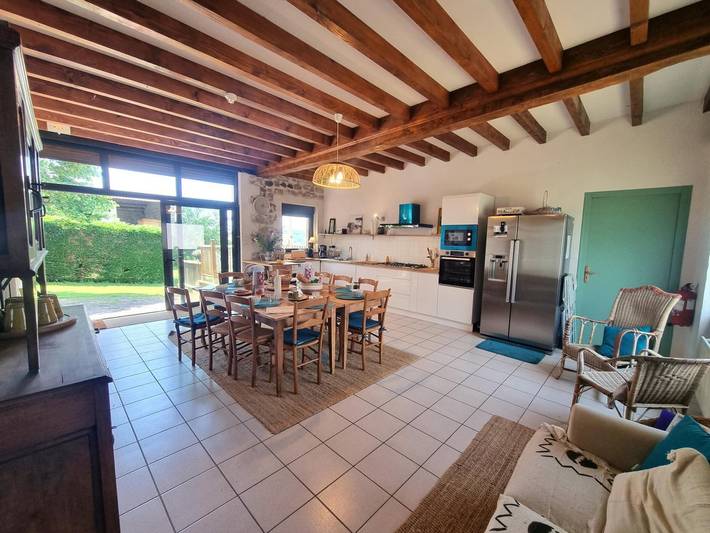 Gîte pour 15 personnes, avec jardin, animaux acceptés dans la Loire - 3