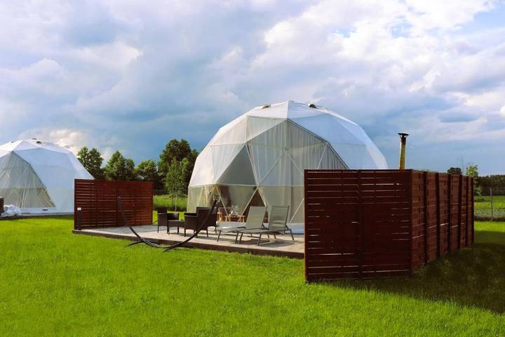 Ośrodek wypoczynkowy dla 15 osób, z widok i sauna oraz taras i ogród na Wielkopolska