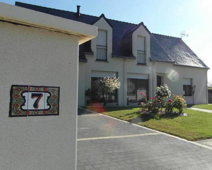 Chambre d’hôte pour 2 personnes, avec vue ainsi que jardin et terrasse à Pontchâteau
