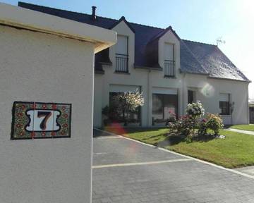 Cottage pour 2 personnes, avec terrasse ainsi que jardin et vue à Pontchâteau