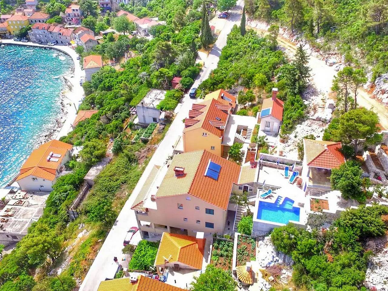 Ganze Wohnung, 2-Zimmer-Ferienwohnung am Strand Sobra, Mljet A-22926-a in Mljet