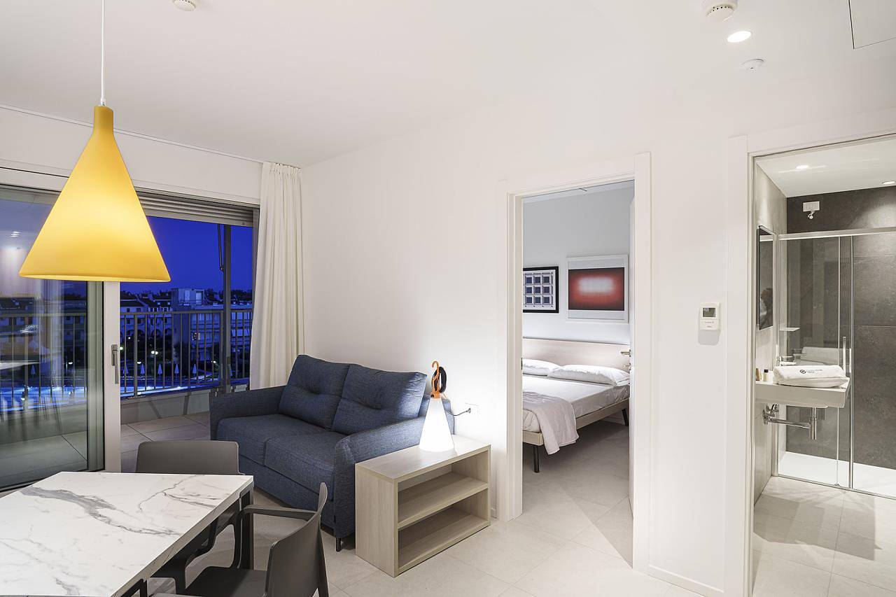 Ganze Wohnung, Ferienanlage Isaresidence Dreizimmer-Wohnung Prestige Suite für 4 Personen in Chioggia, Venedig Provinz