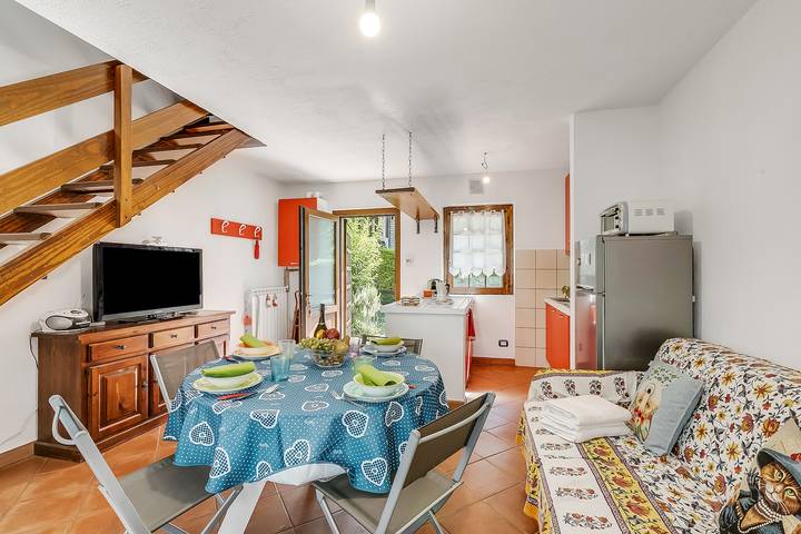 Location de vacances pour 4 personnes, avec terrasse à Oulx