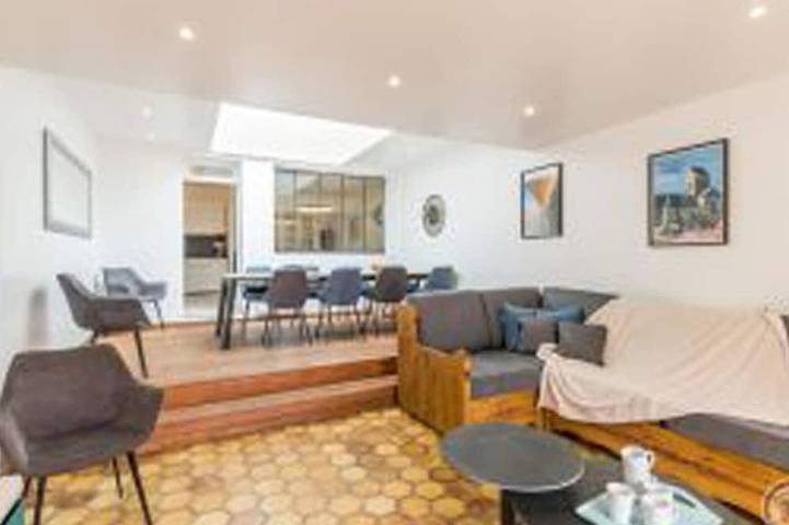 Gîte pour 6 personnes, avec jardin