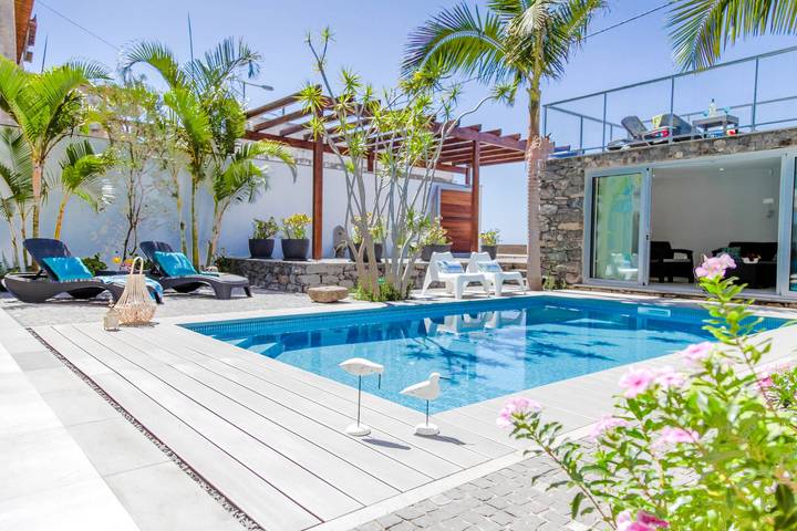 Huisje aan zee voor 8 personen, met balkon en uitzicht op zee in Portugal