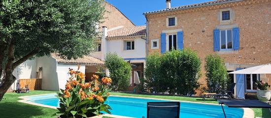 Chambre d’hôte pour 2 personnes, avec piscine et jardin à Puisserguier