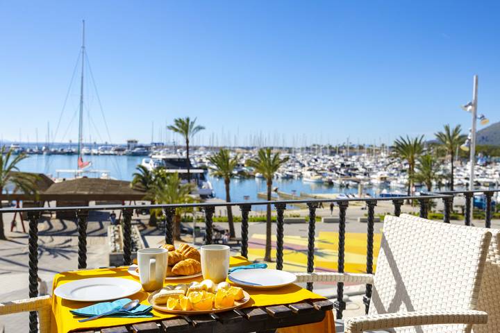 Apartamento para 6 personas, con balcón en Puerto de Alcúdia