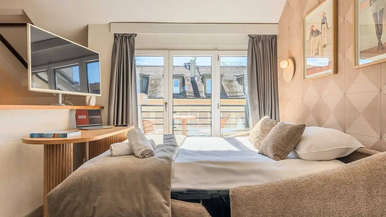 Appartement de vacances entier, Ferienwohnung für 4 Personen (26 m²) in Genf in Pâquis, Genève