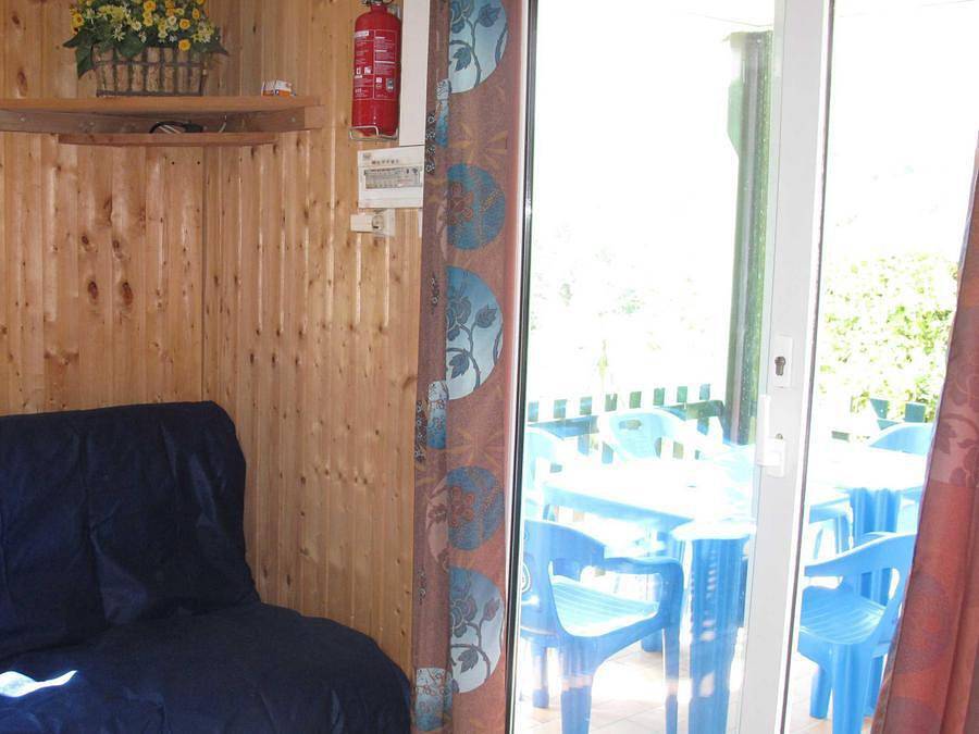 Camping Douce Ardèche - Chalet 4 personnes in Désaignes, Parc naturel régional des Monts d'Ardèche