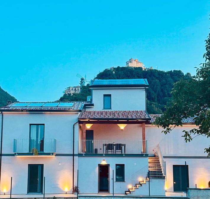 B&b per 4 persone, con Terrazza e Giardino a Laino Borgo