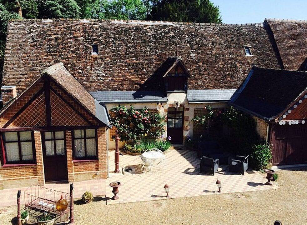 Le Manoir de la Maison Blanche - Chambre 1 in Amboise, Région de Tours