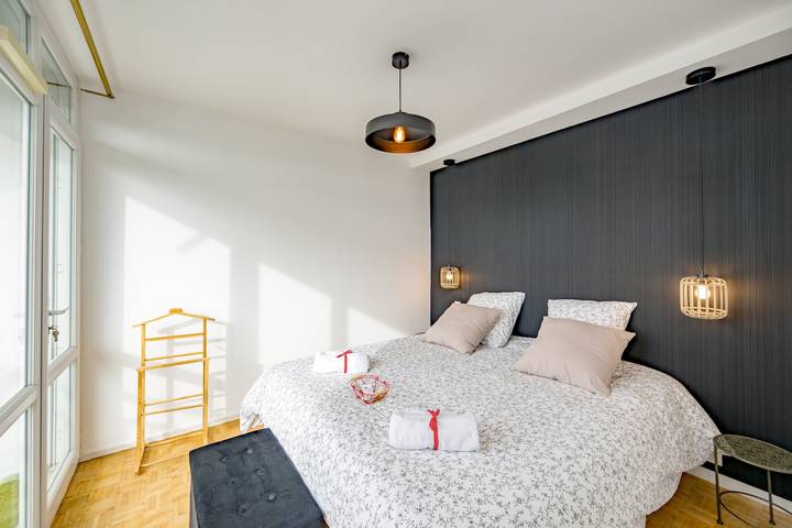 Appartement entier, La Vigie - Appt avec jolie vue sur ville in Saint-Brieuc, Côte de Goëlo
