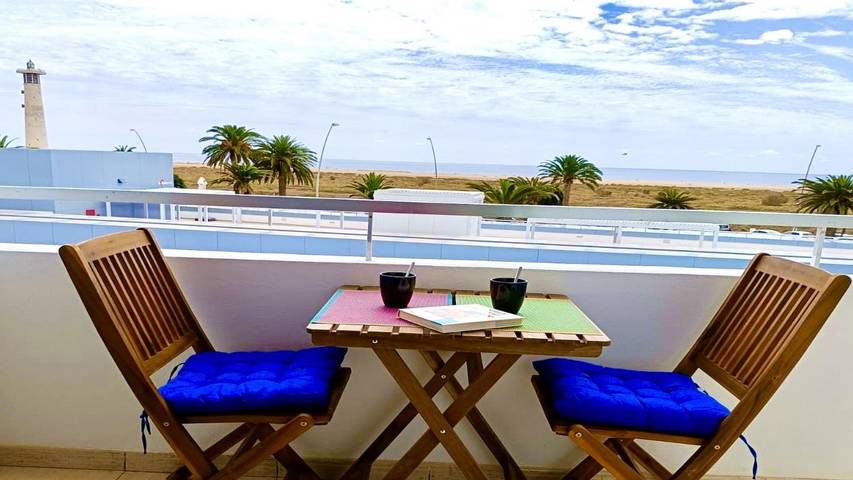 Ferienwohnung für 2 Personen, mit Balkon/Terrasse und Meerblick in Morro Jable
