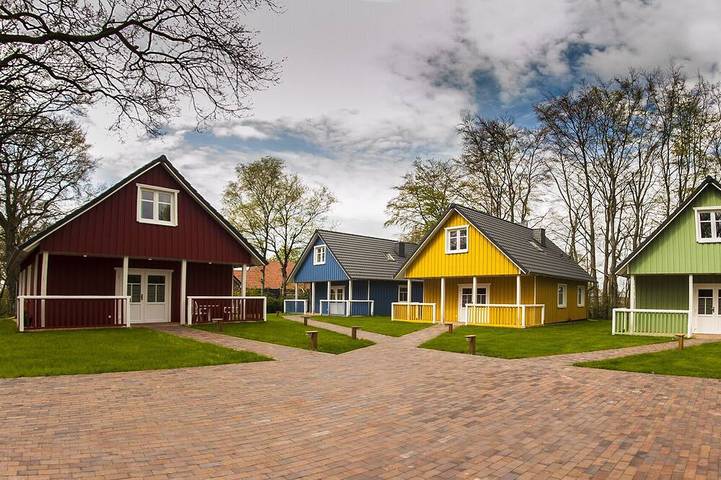 Ferienhaus für 7 Personen, mit Terrasse und Garten