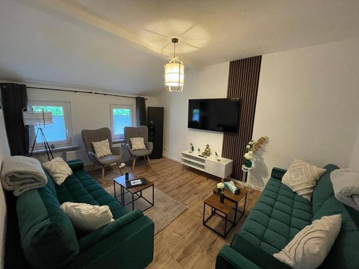 Ferienwohnung für 8 Personen, mit Garten und Sauna in Lautenthal