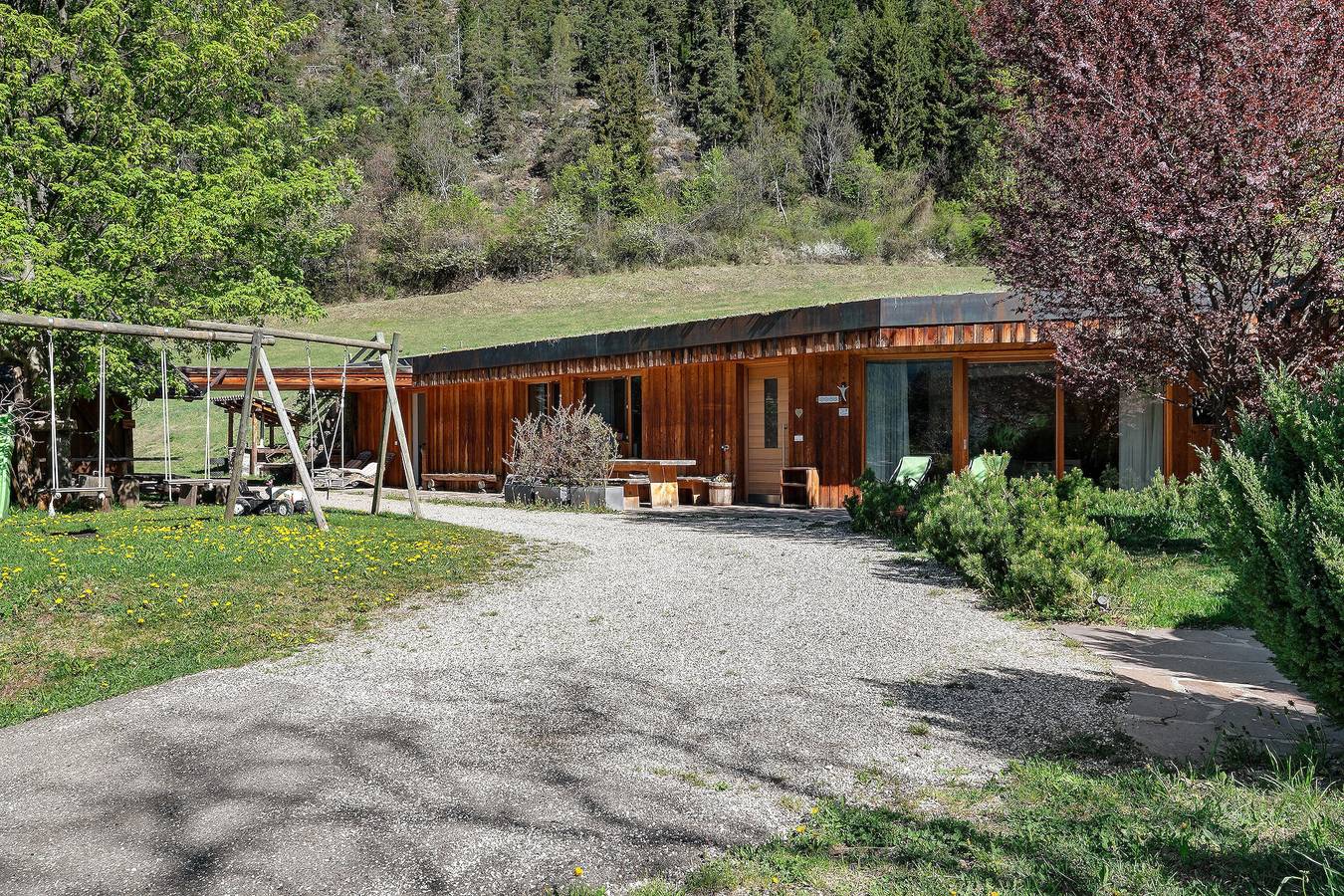 Chalet „Petrunderhof Herbstparadies“ mit Bergblick, Gemeinschaftsterrasse und Wlan in St. Valentin (Villnöß), Villnöß