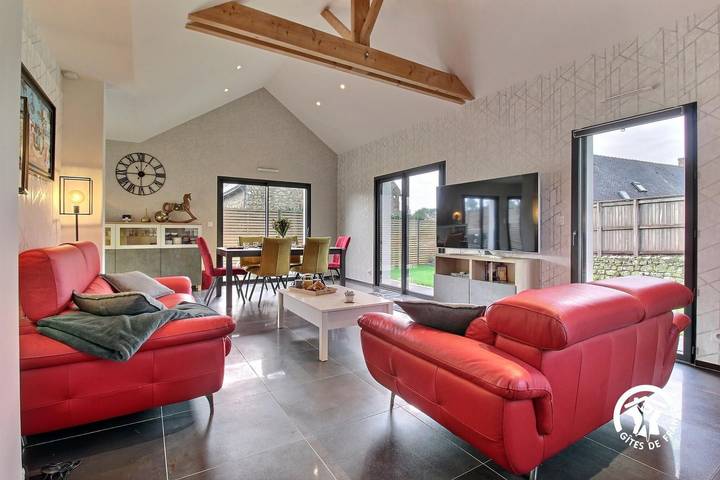 Gîte pour 4 personnes, avec Terrasse et Jardin
