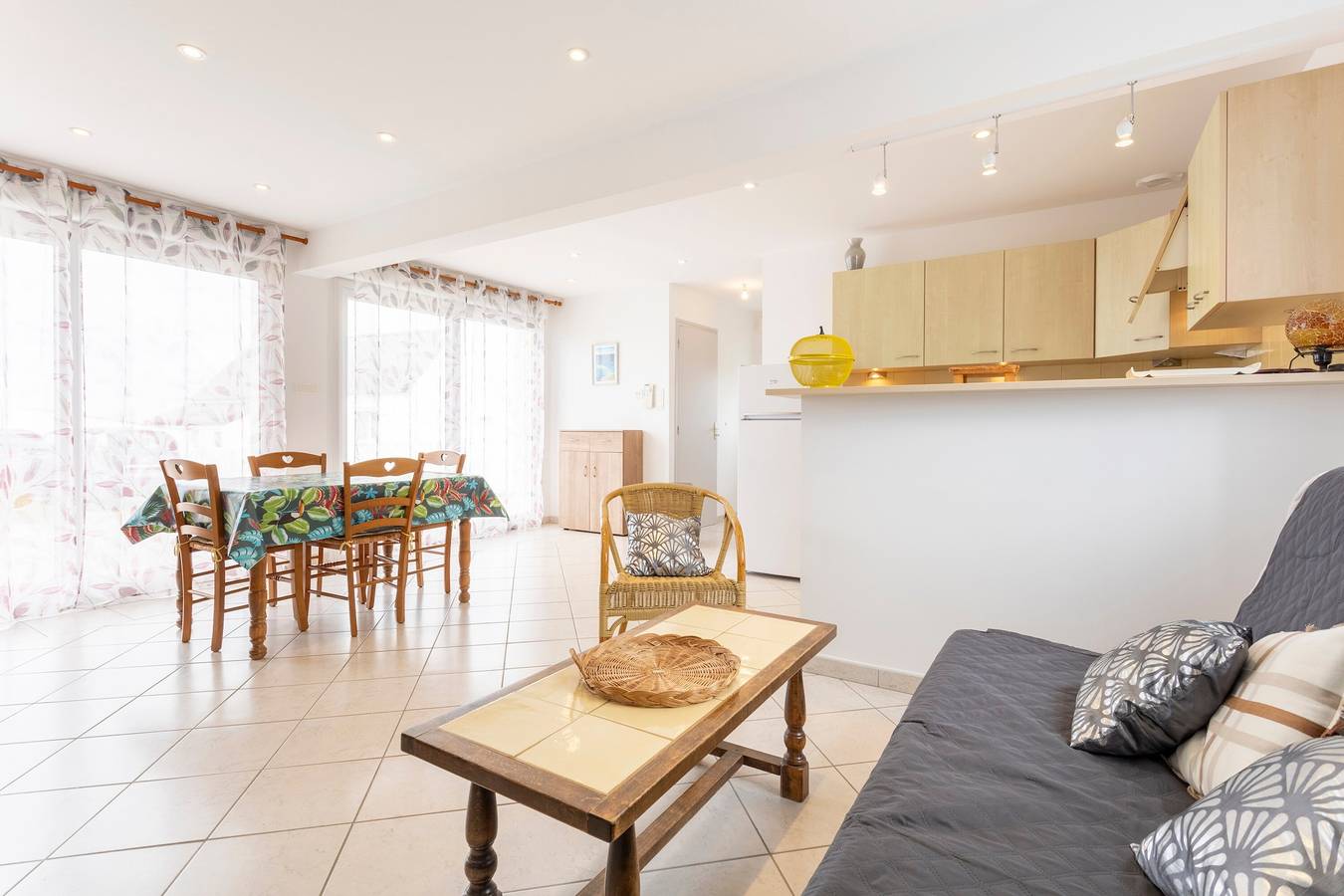 Ferienhaus 'Jacqueline Face À La Mer' mit Meerblick, privatem Garten und Wi-Fi in Trévignon, Trégunc