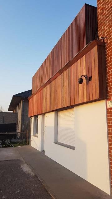 Gîte pour 6 personnes, avec terrasse ainsi que jardin et vue à Wervik