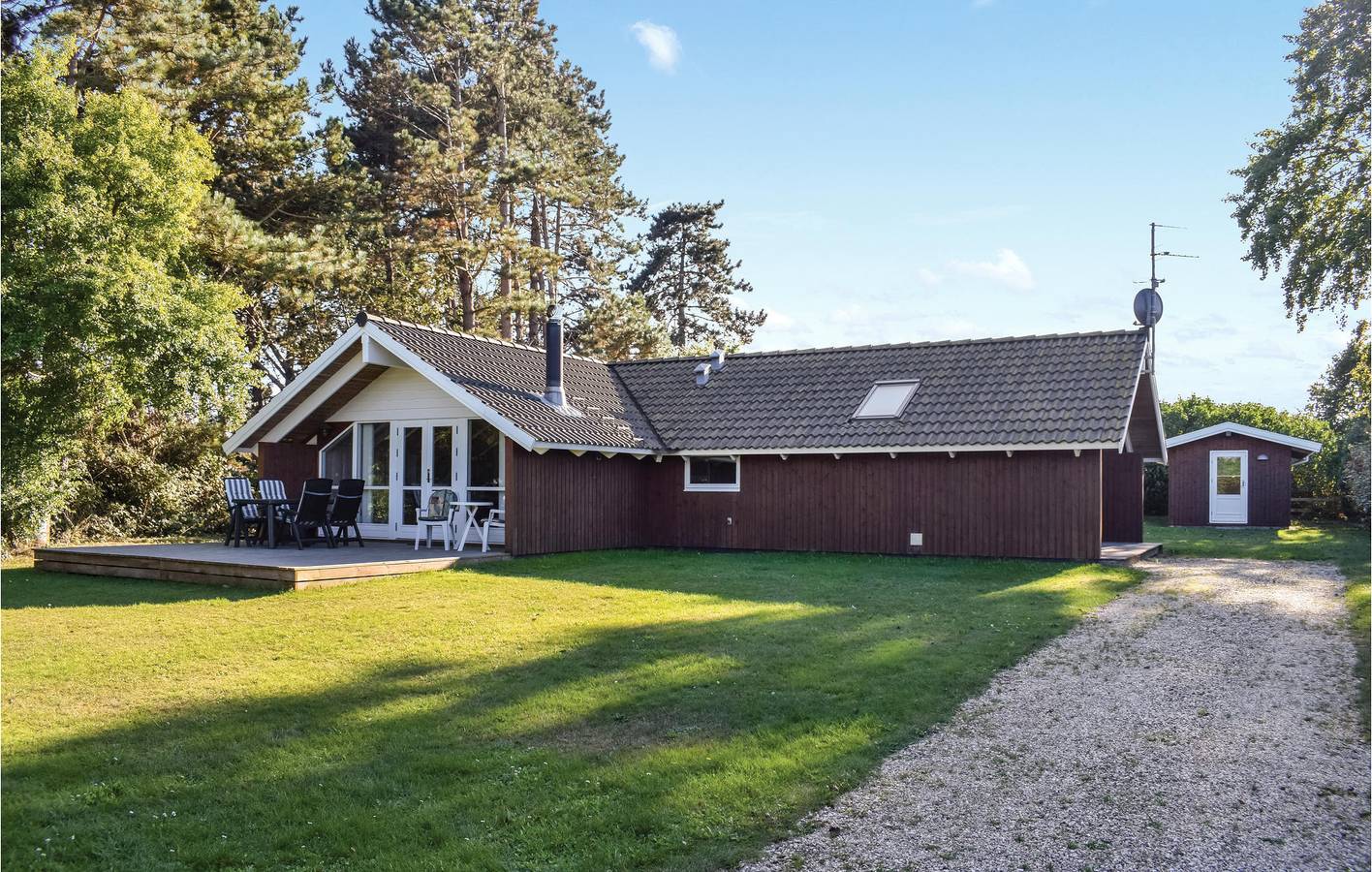 Ferienhaus für 8 Personen mit Sauna in Nordstrand (Tranekær), Tranekær