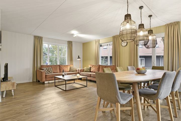 Bungalow für 8 Personen mit Balkon/Terrasse in Nationalpark De Maasduinen