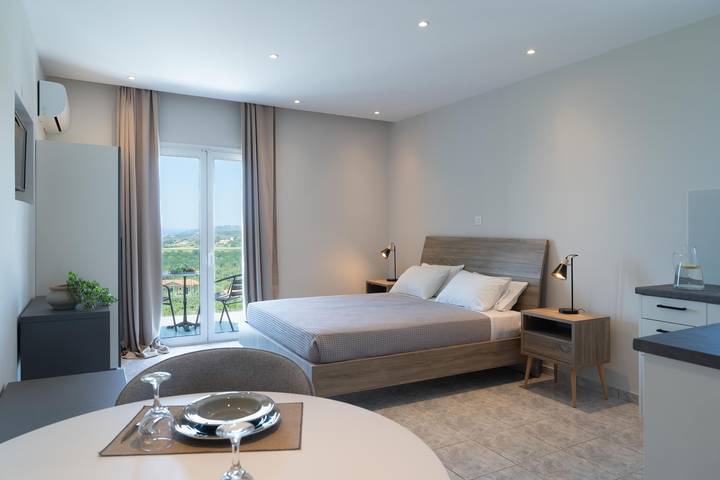 Διαμερίσματα διακοπών για 2 άτομα, με ταράτσα και κήπο, με κατοικίδια ζώα στα Μουσάτα